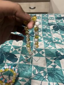 haldi chain Beaded Bracelet