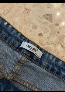 Freakins Blue Denim Shorts