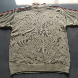 Unique Patterned Knit Sweater