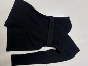 Premium Luxurious Black One-Shoulder Jumpsuit