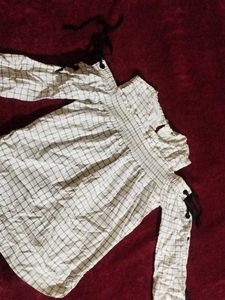 Checked Casual Top