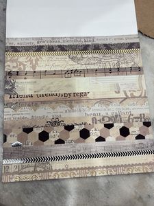 Vintage paper book (40 different  pages)