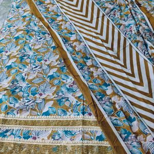 Elegant Cotton Unstitched Suit,  Dress material Wi