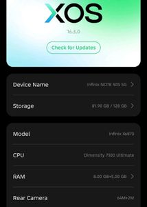 Infinix Note 50s With all accessories