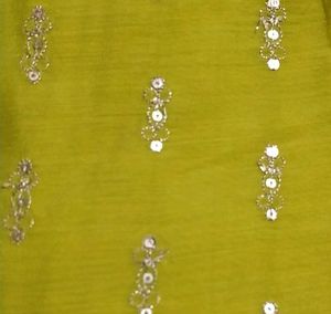 Embellished mustard Yellow Kurta