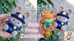 Cute Crochet Bunny Toy 💖 only one peace