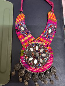 Boho Mirror Work Necklace