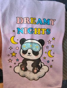 Cute Panda Dreamy Nights Pajama Top