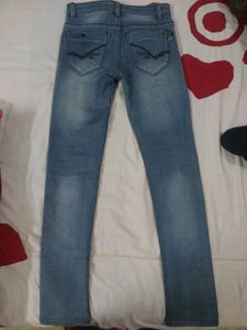 Classic Light Wash Denim Jeans