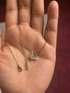 Angel Wing Pendant Necklace anti tarnish