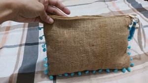 Big Size Embroidery Clutch