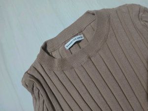 Nude  Long Sleeve Top