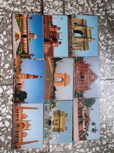 India Travel Postcards (Set Of 9)