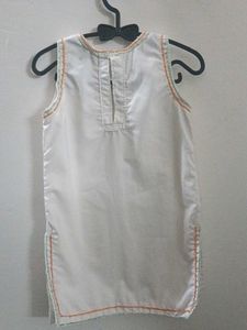 white kurta pajama set