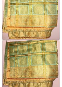 Combo 2 Set Saree Heavy Work With Blouse Kanjeevar