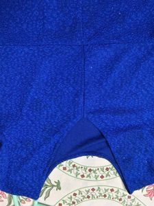 Vibrant Blue Sparkly Mini Dress