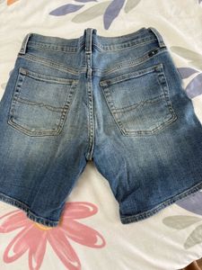 Lucky Brand Embroidered Denim Shorts