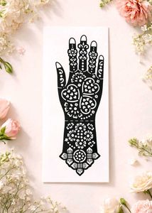 Henna Tattoo Stencils - Pack of 5