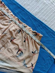 Cute Flamingo Print Pajama Shorts