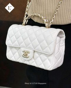 Chanel Classic Flap Handbag in quilted leather WD