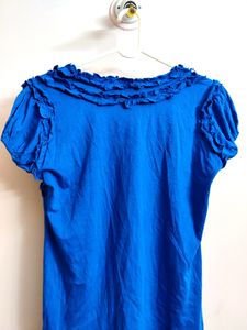 🔥BUY1GET1🔥 Deal 🔥 Women's Blue Designer Top