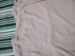 Elegant Women's Pink Tunic Top
