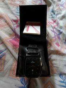 Titan Watch Almost New, New Strap