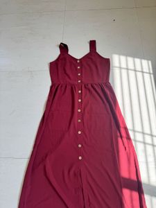 Chic Button-Down Midi Dress