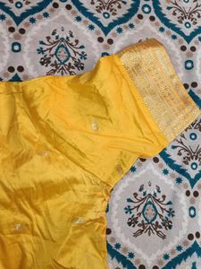 Yellow Embroidered Blouse