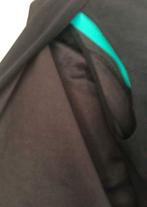Stylish Black Blazer Cape good condition