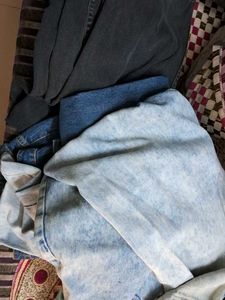 Womens Acid Wash Jeans(Buy 2 get one free)