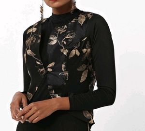 Elegant Floral Print Blouse