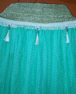 Aqua Net Lehenga Skirt