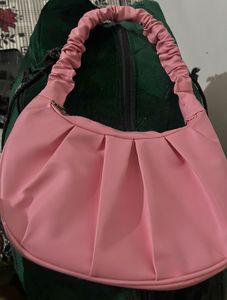 Chic Pleated Hobo Bag