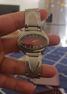 Brandless custom red fume dial unique case