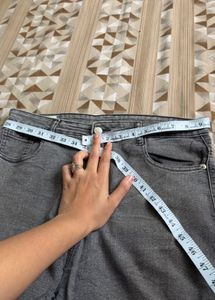 Grey Denim Jeans