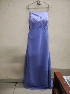 Elegant Lavender Maxi Dress