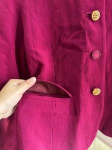 Sale 😍!!Winter Pink Blazer 🎄🎄