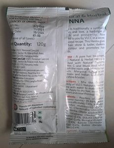 VLCC HERBAL HENNA 120 Gm