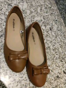 Cute Brown Ballet Flats