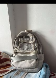 Floral Print Backpack| white cute small bag