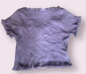 Lilac Crop Top