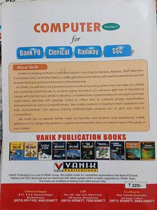 Computer Book for Bank PO &amp; Clerical Exams_Vol 1