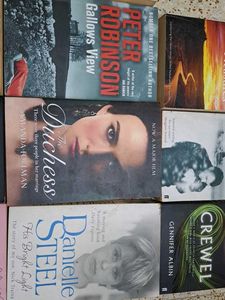Fiction Books per book 149/-