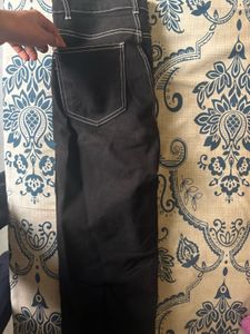 Black Straight Leg Jeans