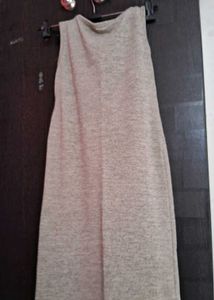 Comfortable Sleeveless Knit Dress