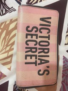 Victoria's Secret Pink Striped Wallet