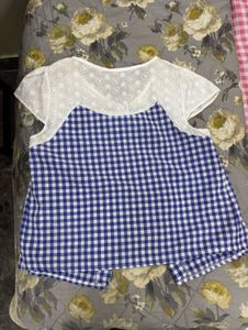 cotton gingham top