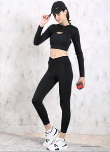 Shein Full Length High Low Hem Micro Crop Top