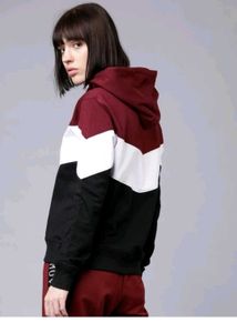 Colorblock Hoodie for Women